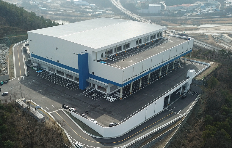 △쿠팡 진천 서브허브 전경(사진출처=쿠팡)