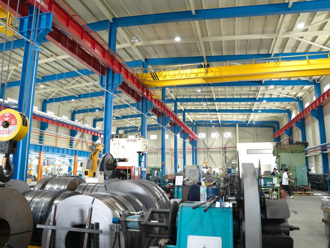 △포밍 설비 라인