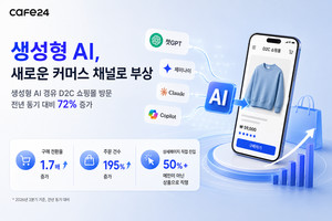 카페24, "포털 대신 AI가 고객 데려온다"…쇼핑몰 방문·구매 모두 급증